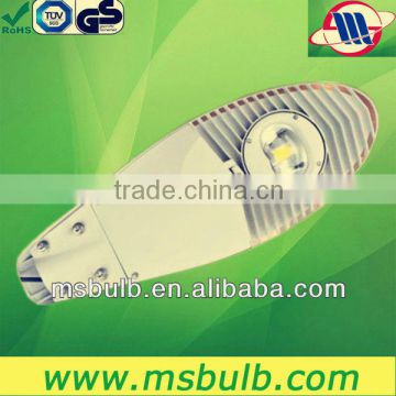 manufacturer direct offer 1*50w/80w LED streetlights 7200lm die-casting aluminum&toughened glass