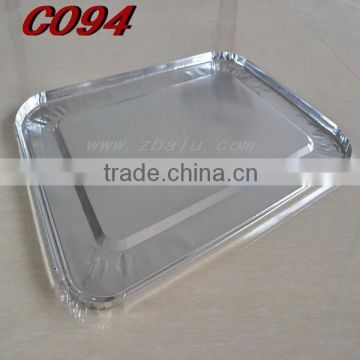 aluminum foil lid for food container C094