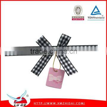 2016 Wholesale Christmas Plaid ribbon/Gift packing ribbon