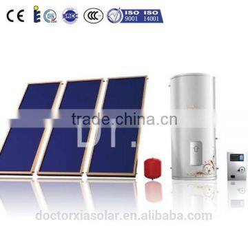 100L to 500L high efficiency split flat plate pressurized the solar water heater system