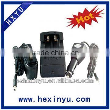 HXY 2 slots 18650 lithium ion battery charger EU plug charger