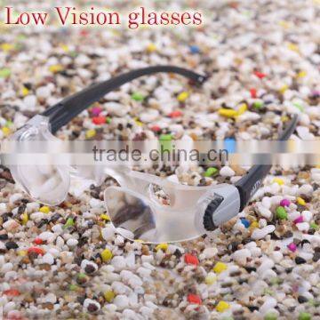 2.1X adjustable reading magnifier glasses