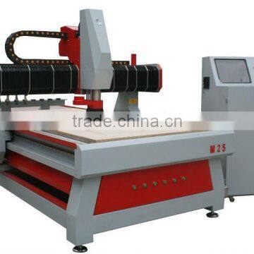 automatic tool change cnc router for furniture carving with Italy HSD spindle M25H