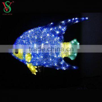 Xmas led light led fish with CE&ROSH