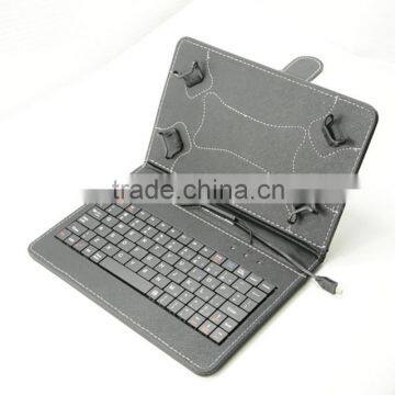 New Arrival Universal Leather Flip Tablet Case With Keyboard Low Price Cheap Guangzhou photo-3