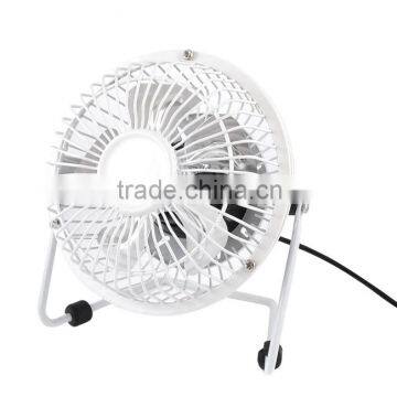 Summer Gift Electric Fan Popular Metal USB Fan With 360 Degree Rotating PC Mini Fans Mute Cool For Office Desk Jyicoo