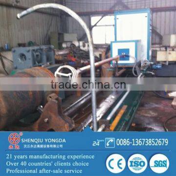 Surface hardening of pipe for concrete pump