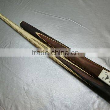 JHP 3/4 joint snooker stick ash wood handmade billiard cue 10mm snooker cue