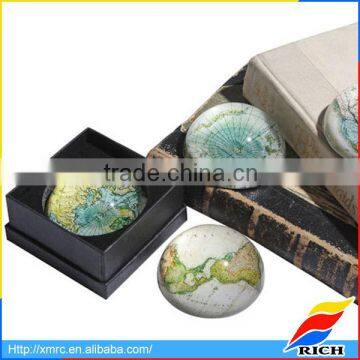 2015 latest new design crystal paper weight