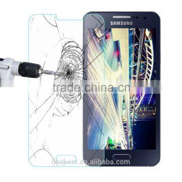Ultra Thin 0.26mm 2.5D Premium Tempered Glass Screen Protector For Samsung Galaxy A3 HD Toughened Protective Film + Cleaning Kit