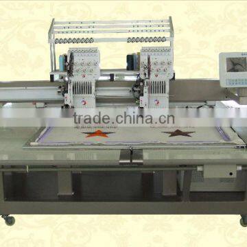 2 head embroidery machine