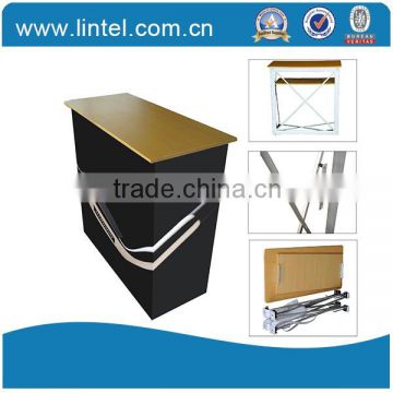 promotional advertising portable aluminum frame table