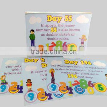Advertising memo pad with folios