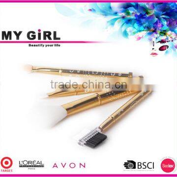 MY GIRL high quality synthetic japanese makeup brushes set , magnetic make up brush