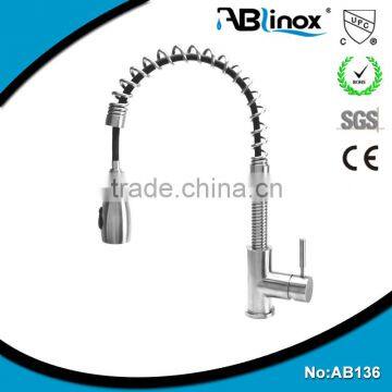 Spring 304 stainless steel kitchen faucet from China manufacturer