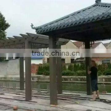 Waterproof Wood Plastic Composite Garden Decking