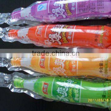 Plastic bag water fill seal machine