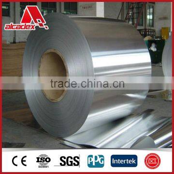 Foshan perfect flatness mirror finished Aluminium Coil