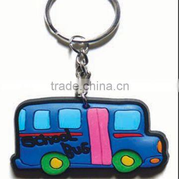 Professional silicone bracelet keyring