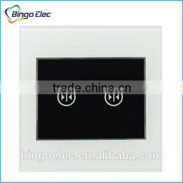 hottest selling product ,toughened glass panel,touch curtain switch,50-60HZ.