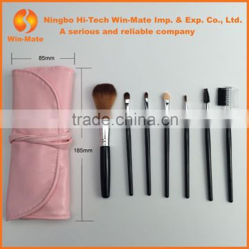 Pretty welcomed high quality 7pcs best makeup brush set of 2015 highest demand products