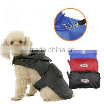 Adjustable Zippered Folding Travel Dog Raincoat