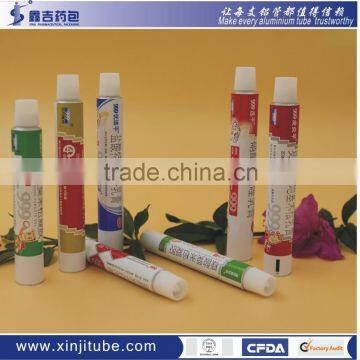 ISO 9001 factory supply soft Aluminum adhesives Glue Tube Packaging since 1981