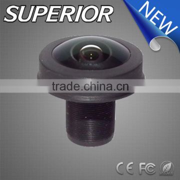 cn superior china top sale 1/2.6 inch 2.2 cctv fisheye lens 1.1mm