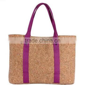 new arrive Eco-freindly cork leather women tote bag( W026)