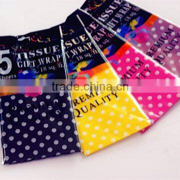 2014 hot sale color tissue paper