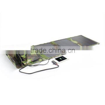 Factory private model Dual USB Port ,Foldable monocrystalline solar panel charger