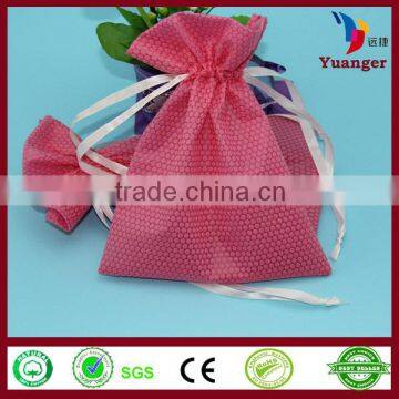 Cheap Custom Made Printing Garment Foldable Drawstring Fabric Non-woven Bag