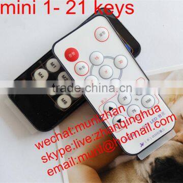 Customize 5 Buttons Mini Thin Universal Use ir Programable Remote Control Audiology Assistant Remote Control for VIDEO photo-2