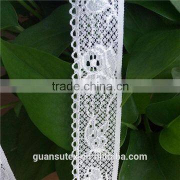 White Elastic Lace Stretch Lace Elastic Trimming For Wedding Dress Lace
