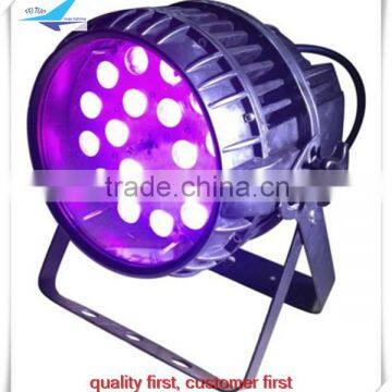 led stage lighting 18x10w outdoor quad zoom par led par 64 dmx