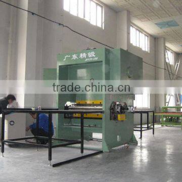 Mineral fiber cement board punching machine