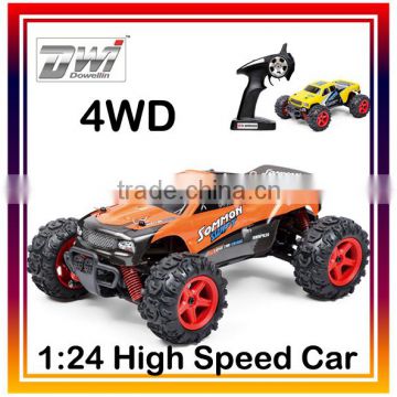 1:24 Scale 4WD High Speed Electric Car RC Off-road Car with 2.4Ghz Transmitter