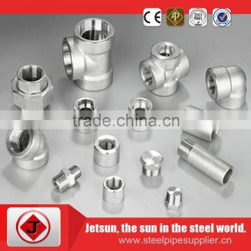 Jetsun High Tensile Strength Carbon Steel Pipe Nipple,male Thread,tube Fitting photo-5