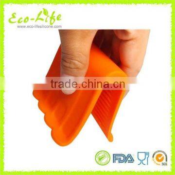 Non-slip Heat-resistant Silicone Pot Handle Grip, Silicone 0ven Mitts