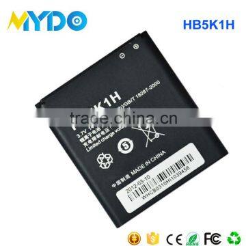 Factory Price 1400mAh 3.7V Battery HB5K1H for Huawei C8650 U8650 U8660 U8652