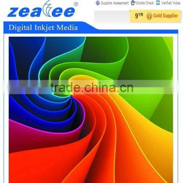 inkjet pvc card/digital advertisement material/eco solvent PVC film matte