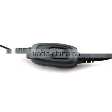 Clear Sound Wired 2 Pin Acoustic Black Acoustic Walkie Talkie In-ear Earpieces photo-3