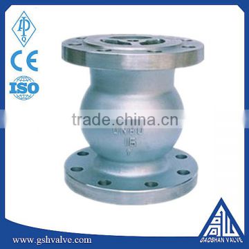 API lift 304 stainless steel vertical check valve