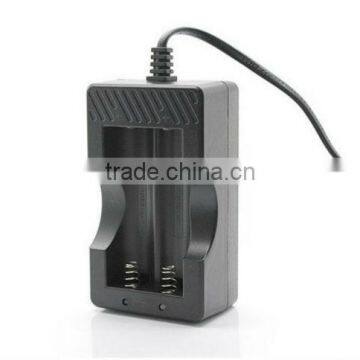 2pcs 18650 double groove battery charger