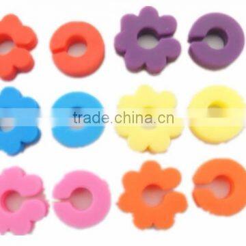 2016 New Products Funny Round Silicone Wine Charms/Glasses Markers photo-4