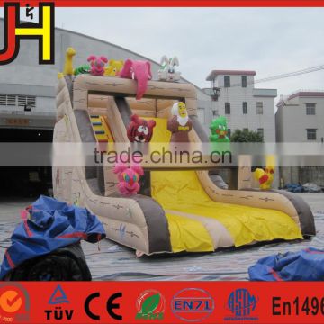 Funny Inflatable Aminal Dry Slide, Kids Inflatable Slide For Sale