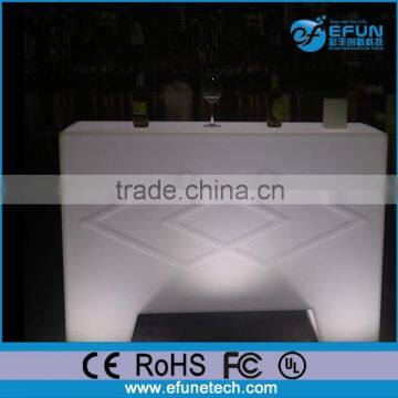 2017 new design PE material rechargeable party led night light beach bar counter