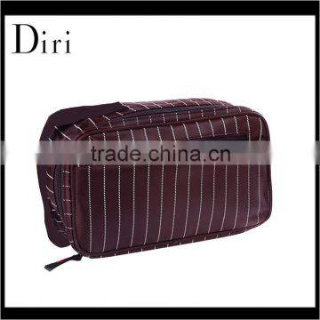 Waterproof wholesale canvas cosmetic bag toiletry kits