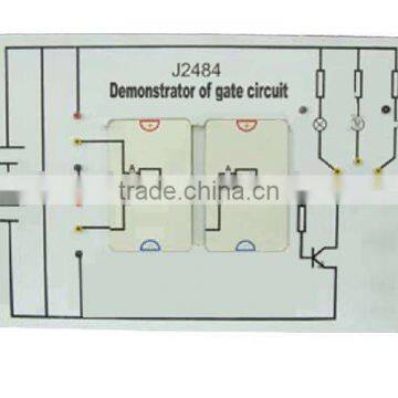 Demonstrator of gate circuit