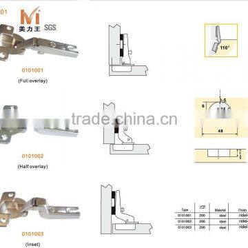 furniture hinges with 35mm cup all steel cabinet door concealed hinges